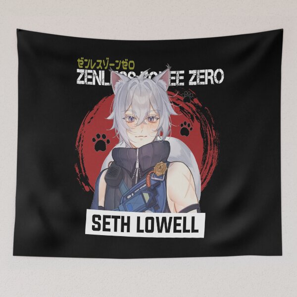Item preview, Seth Lowell - Zenless Zone Zero designed and sold by Vivzie-Art.