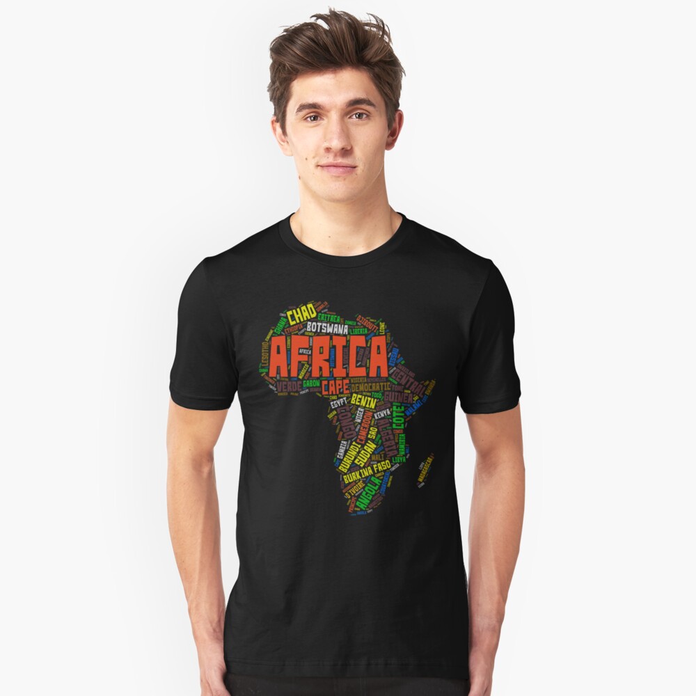 african continent t shirt