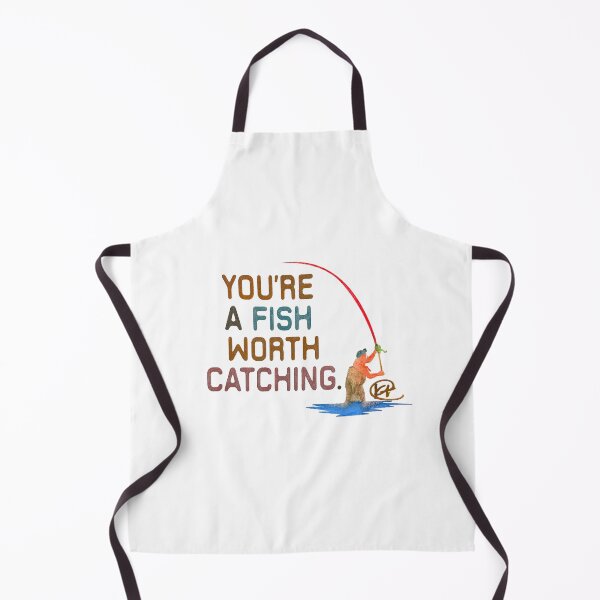 Item preview, You're A Fish Worth Catching Pop Art designed and sold by Kalli Taub Art.