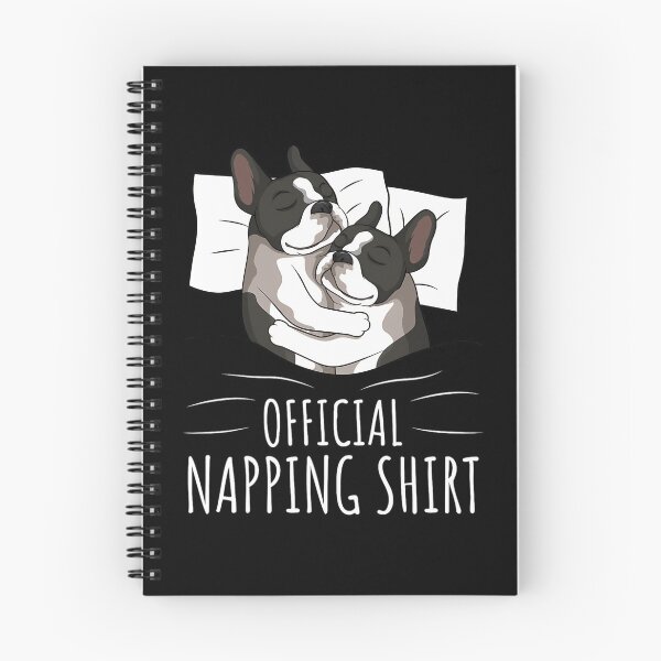 Item preview, Sleeping Boston Terrier Dog Lover Official Napping 		 designed and sold by somilzoberh.