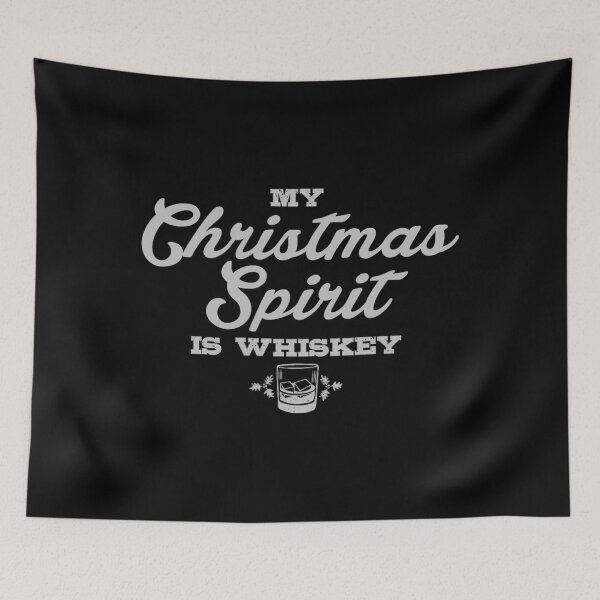 Item preview, Funny Christmas Drinking 	 Whiskey Liquor Drinker Saying	 designed and sold by jonuzdhitav.