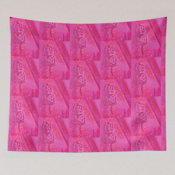 Item preview, Pink Art Deco Kit-Cat Klock - Oil Painting Impressionist designed and sold by larrypnts.