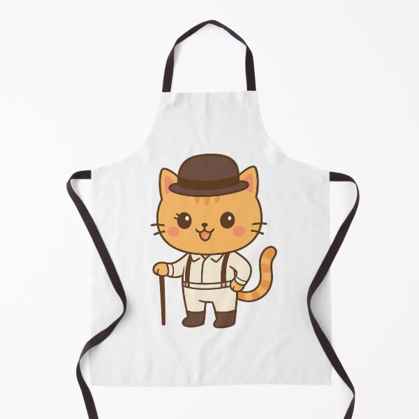 Item preview, Catlloween – Clockwork Orange Cat (Alex Cat) designed and sold by ReineDingo.