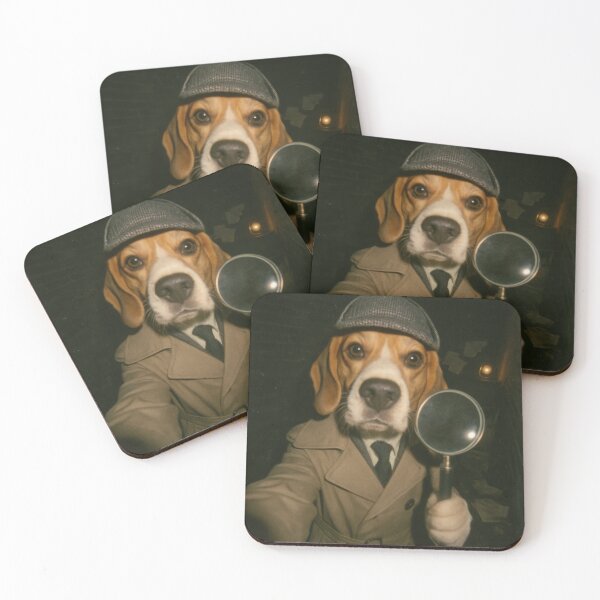 Item preview, Beagle Detective Selfie Mystery Photo designed and sold by Flying Doggo.