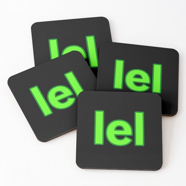 Item preview, lel, Green Outline designed and sold by Memes N Lore .