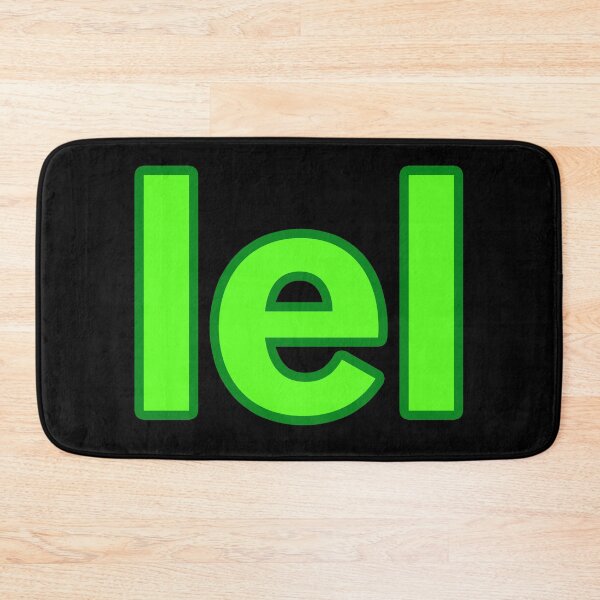Item preview, lel, Green Outline designed and sold by Memes N Lore .