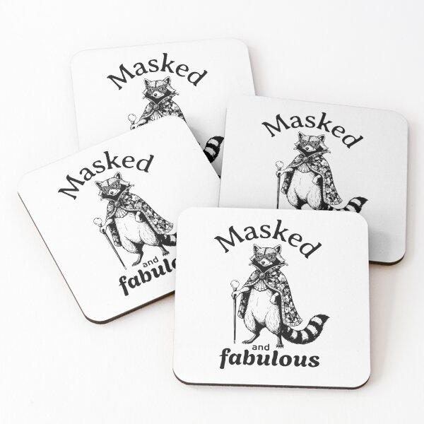 Item preview, Masked and fabulous  designed and sold by GraphicTeeHubs.