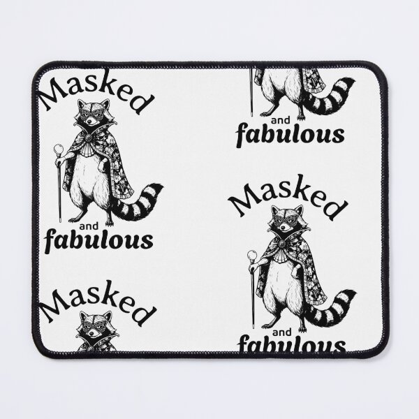 Item preview, Masked and fabulous  designed and sold by GraphicTeeHubs.
