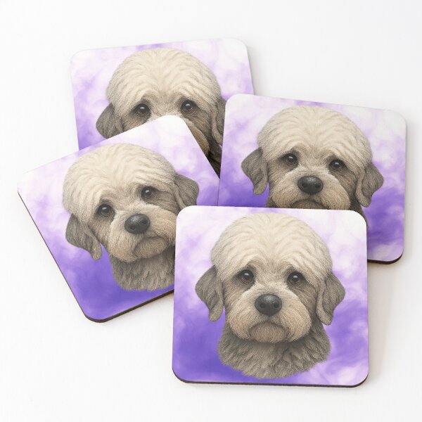 Item preview, Whiskered Wonder – Geometric Dandie Dinmont Terrier designed and sold by GeoWild Designs.