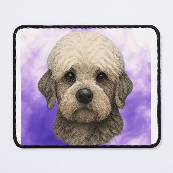 Item preview, Whiskered Wonder – Geometric Dandie Dinmont Terrier designed and sold by GeoWild Designs.