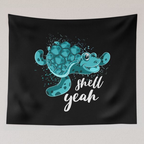 Item preview, Shell Yeah Turtle 	1	 designed and sold by gotinevojicj.