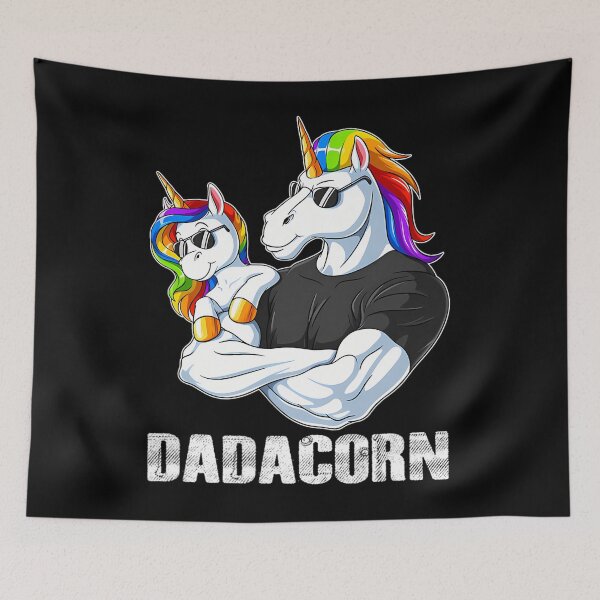 Item preview, Dadacorn - Unicorn Dad and Ba	 designed and sold by hortasfayalaa.