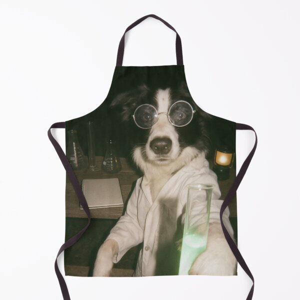 Item preview, Border Collie Scientist Dog Selfie Photo designed and sold by Flying Doggo.