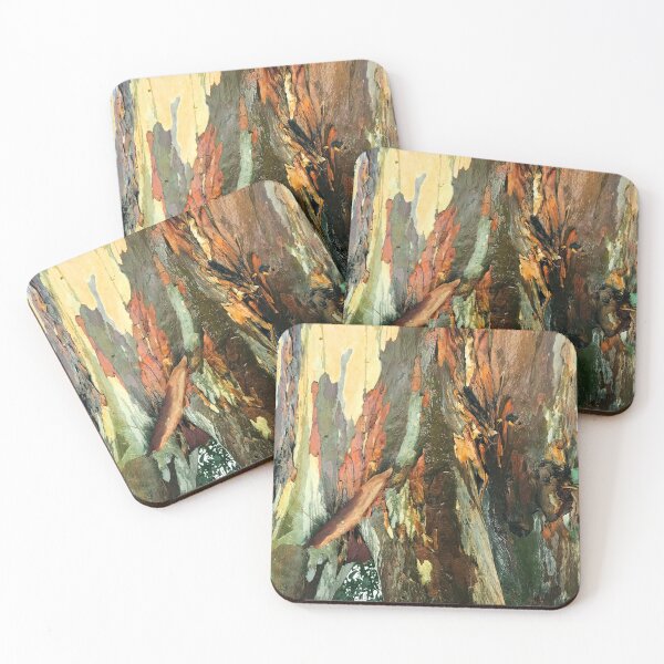 Item preview, Spectacular Colorful Textured Tree Bark Abstract Art Photo designed and sold by DEC02.