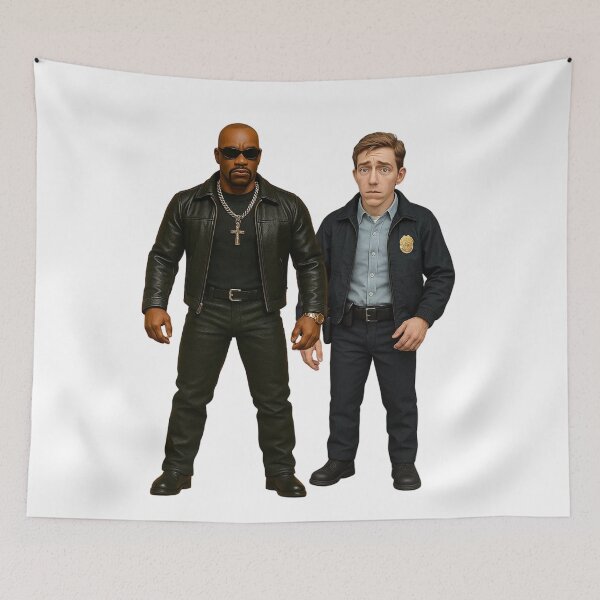 Item preview, Tough Leather Duo With Cool Detective Vibes designed and sold by kylmllr101684.