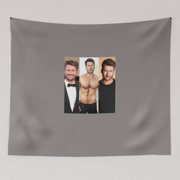 Item preview, GLEN-POWELL-COLLAGE designed and sold by PolishedPulse.