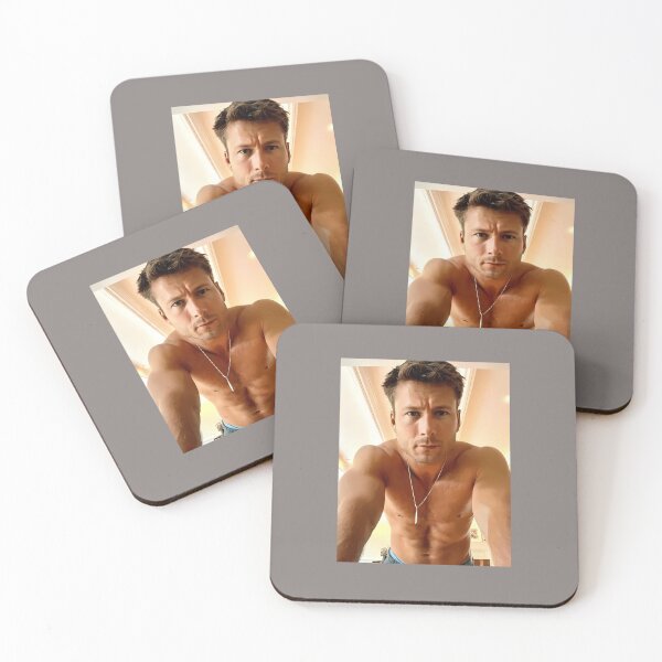 Item preview, GLEN-POWELL-SHIRTLESS designed and sold by PolishedPulse.