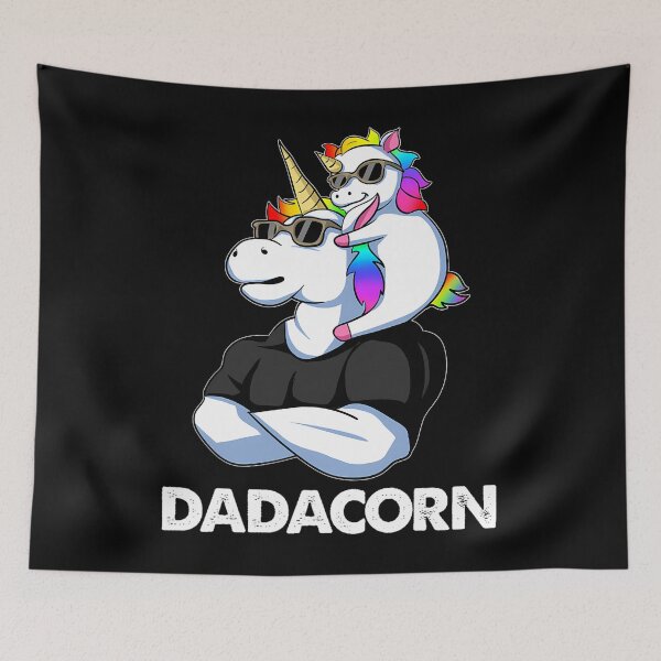 Item preview, Dadacorn - Unicorn Dad and Ba1	 designed and sold by hortasfayalaa.