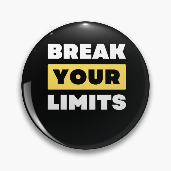 Item preview, Break Your Limits – Motivational Streetwear Design designed and sold by NewDesignForUS.
