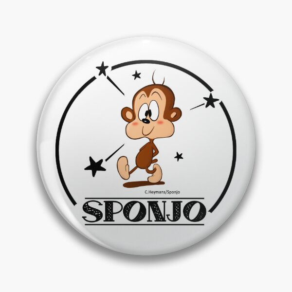 Item preview, Sponjo the Monkey with Stars! designed and sold by Sponjo.