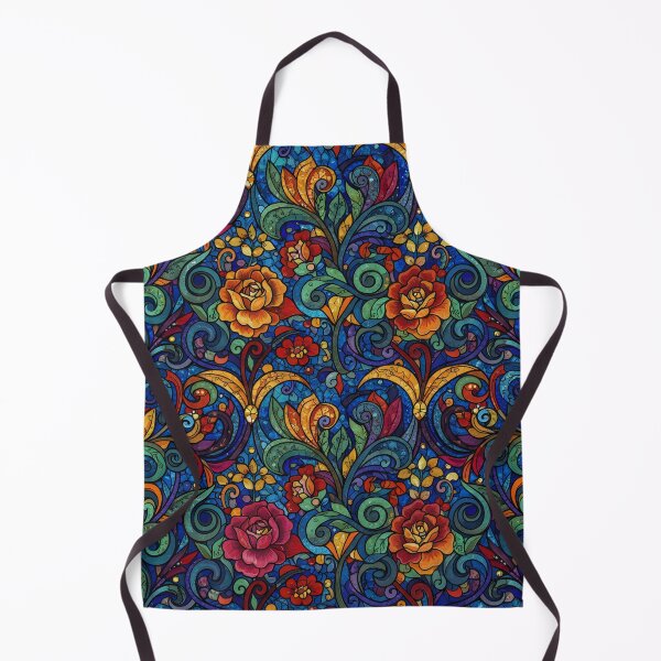 Item preview, A beautiful floral stained glass design. designed and sold by Studio Nigel.