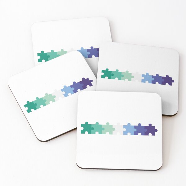 Artikelvorschau, Gay Flag Puzzle – Dezenter LGBTQ+ Pride für den Alltag entworfen und verkauft von SafeSpace-co.