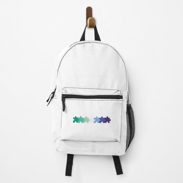Item preview, Gay Flag Puzzle – Subtle LGBTQ+ Pride for Everyday Wear designed and sold by SafeSpace-co.