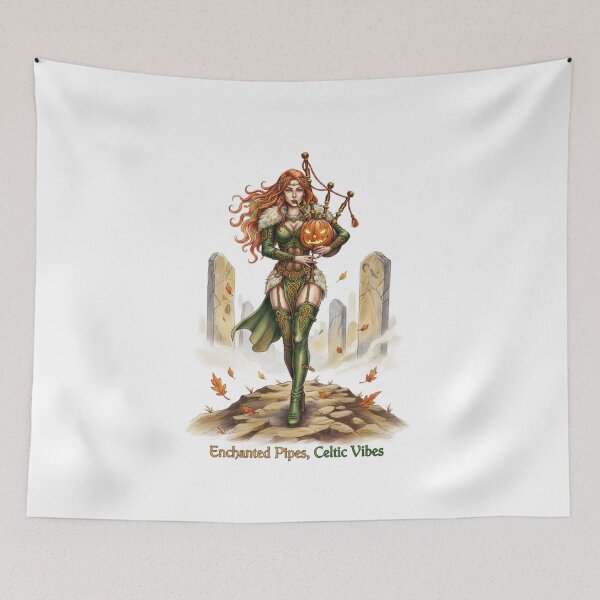 Item preview,  The Celtic Halloween Piper designed and sold by CelticSoulShop.