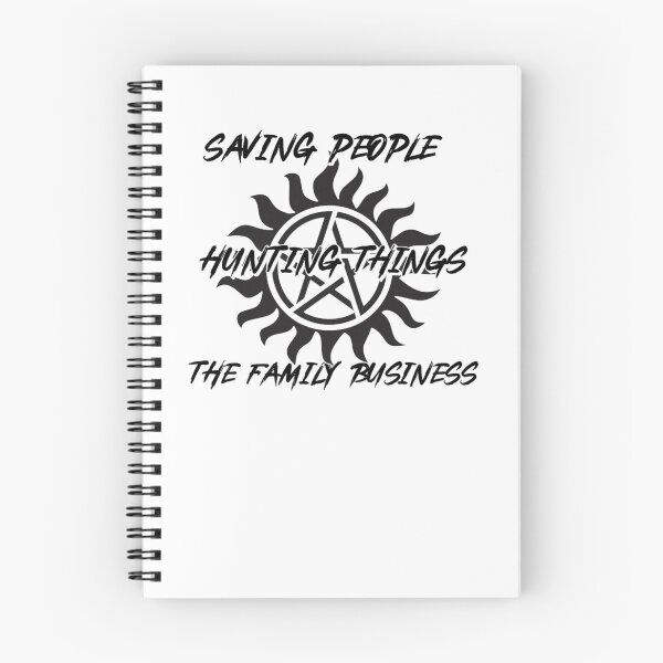 Item preview, Supernatural Demon Trap Slogan designed and sold by JJBarnesMerch.