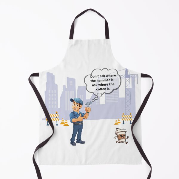 Item preview, Don't ask where the hammer is – ask where the coffee is. designed and sold by PlanetOfFun.