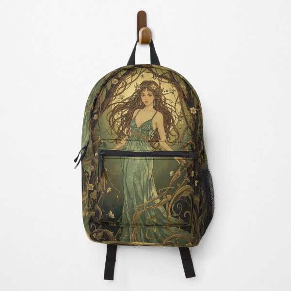 Item preview, Forest Goddess – Enchanted Art Nouveau Beauty designed and sold by AbstractAnom.