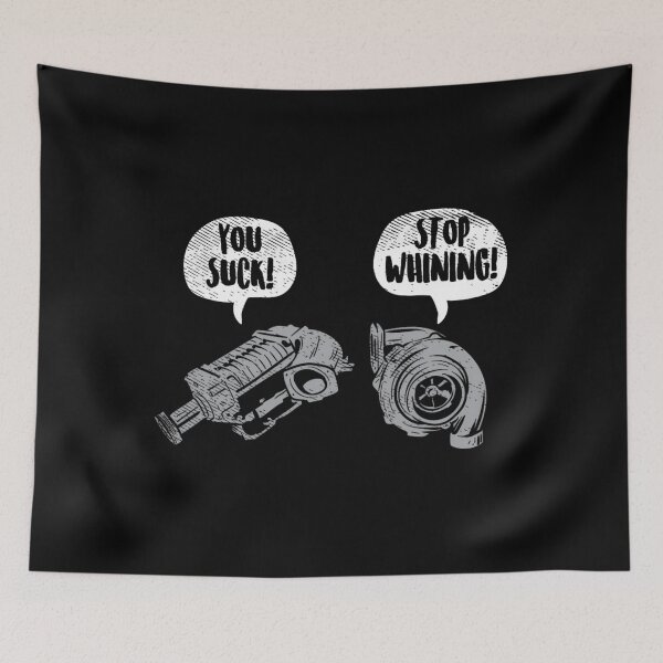Item preview, You Suck Stop Whining Turbocharger Supercharger Racing 	 		 designed and sold by baatuuqileid.