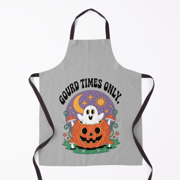 Item preview, The Jack-o'-Lantern Jumper: A retro-style illustration. A cheeky ghost with a wide grin pops out of a carved jack-o'-lantern. For the Halloween festivities. designed and sold by Grang Art Artistic Designs.