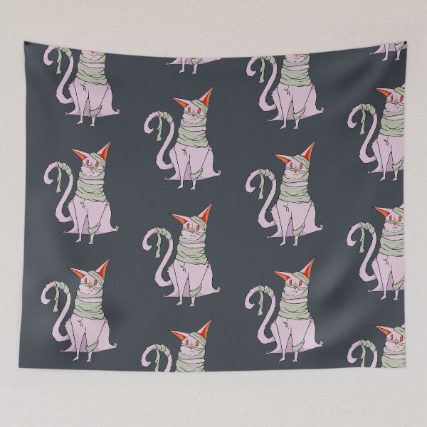 Item preview, Mummy Cat! (Pink) designed and sold by AnthamaArt.