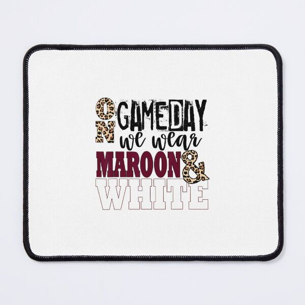Item preview, We Wear Maroon And White School Spirit designed and sold by njoyahmagnarg.