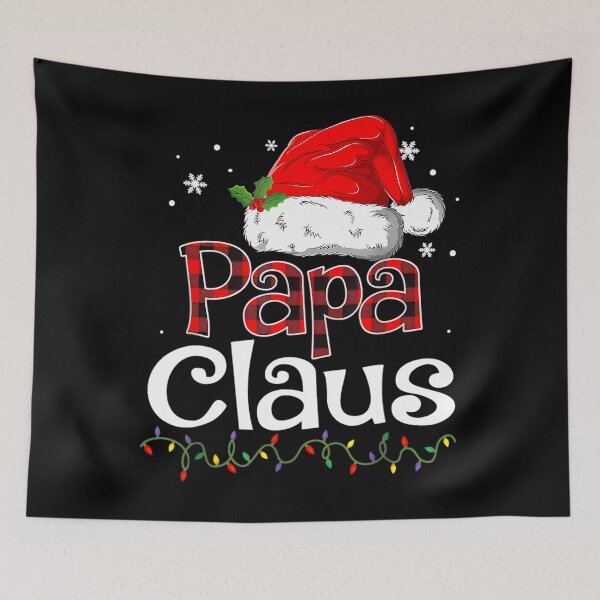 Item preview, Papa Claus Santa Funny Christmas Pajama Matching Family 		 designed and sold by andreyalsisie.