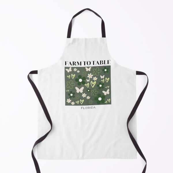 Item preview, Farm to Table Florida Green Aesthetic Art, Organic Farm Life Poster, Fresh Produce Design, Florida Agriculture Art, Eco Friendly Farming Decor, Botanical Illustration Print designed and sold by TialCorner.