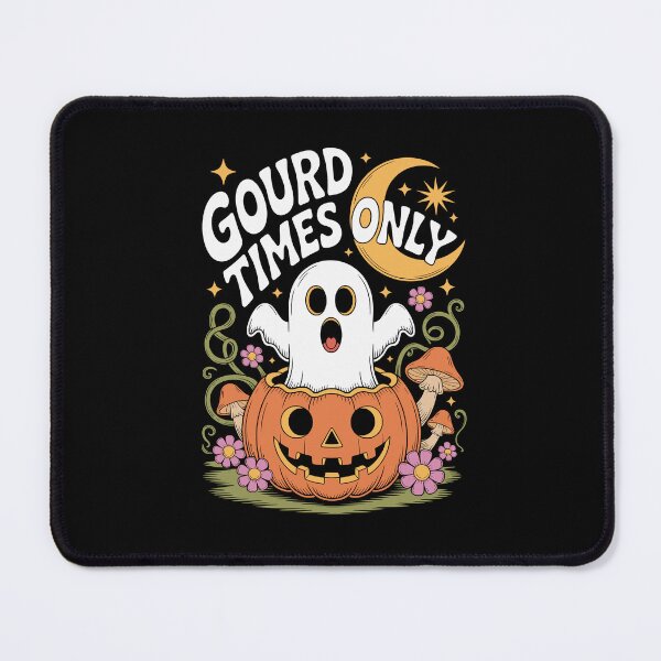 Item preview, The Pumpkin Pal: A retro-style illustration. A cheeky ghost with a wide grin pops out of a carved jack-o'-lantern. For the Halloween festivities. designed and sold by Grang Art Artistic Designs.