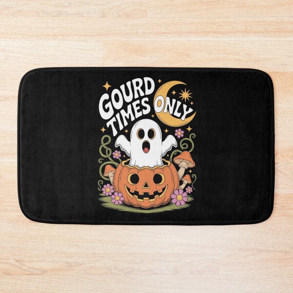Item preview, The Pumpkin Pal: A retro-style illustration. A cheeky ghost with a wide grin pops out of a carved jack-o'-lantern. For the Halloween festivities. designed and sold by Grang Art Artistic Designs.