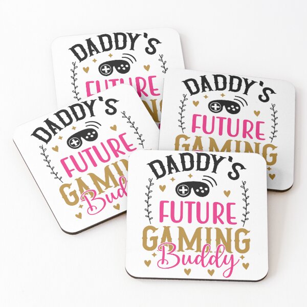 Item preview, Daddy’s Future Gaming Buddy – Cute Baby Gamer Shirt, Kids Tee designed and sold by AgnieszkaTees.