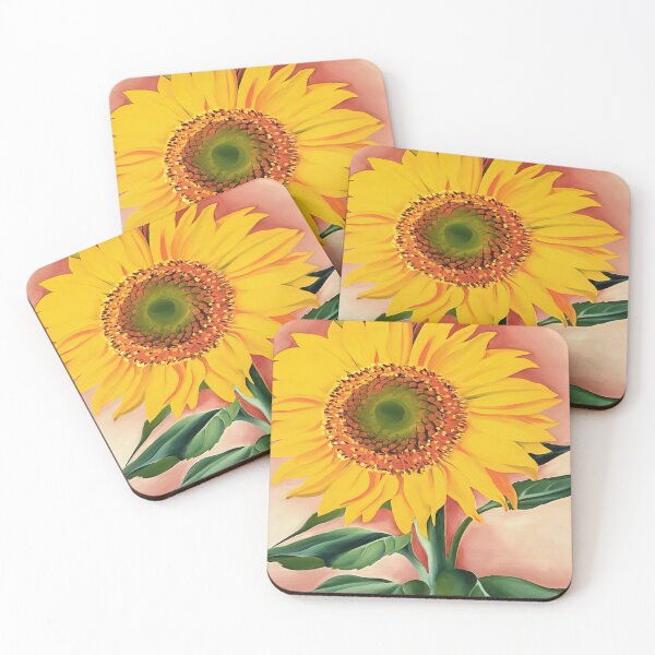 Item preview, A Sunflower from Maggie by Georgia O'Keeffe designed and sold by Jemychte.
