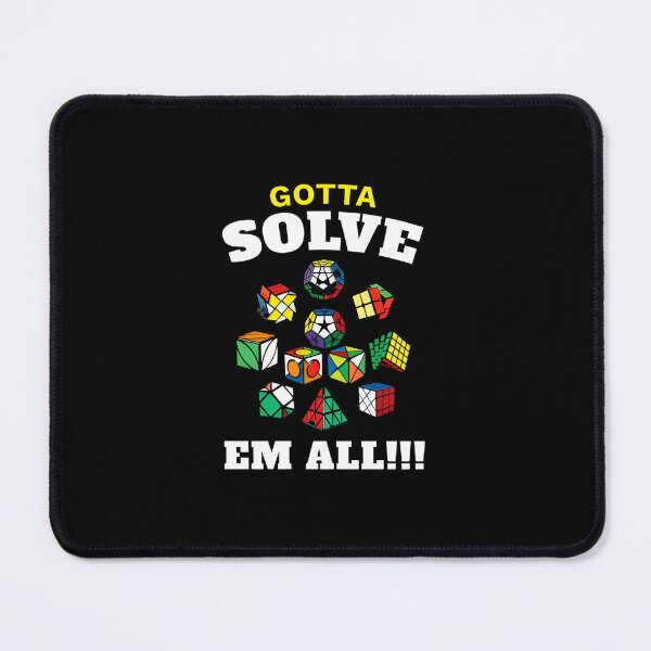 Item preview, Gotta Solve Em All - Puzzle Cube Speedcuber Graphic designed and sold by Colorful-Garden.