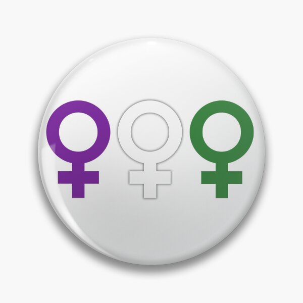 Item preview, Female Symbol Suffragette Colours Feminist designed and sold by JJBarnesMerch.