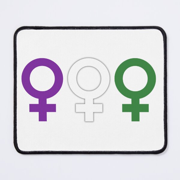 Item preview, Female Symbol Suffragette Colours Feminist designed and sold by JJBarnesMerch.