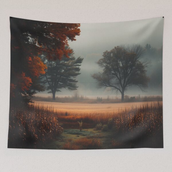 Item preview, The Silent Glow of Autumn Mist designed and sold by oanaunciuleanu.