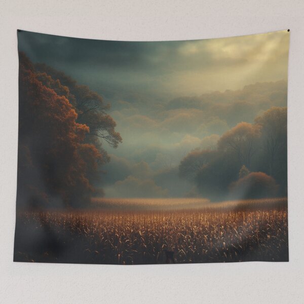 Item preview, The Silent Glow of Autumn Mist designed and sold by oanaunciuleanu.