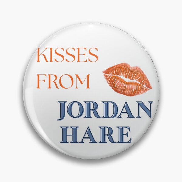 Item preview, Kisses From Jordan-Hare Football Gameday Pin Button designed and sold by Kickoff Buttons.