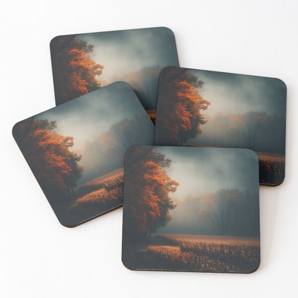 Item preview, The Silent Glow of Autumn Mist designed and sold by oanaunciuleanu.