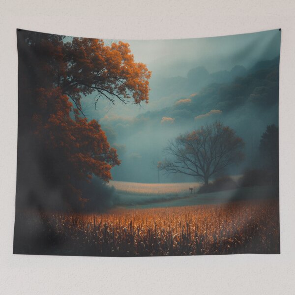 Item preview, The Silent Glow of Autumn Mist designed and sold by oanaunciuleanu.