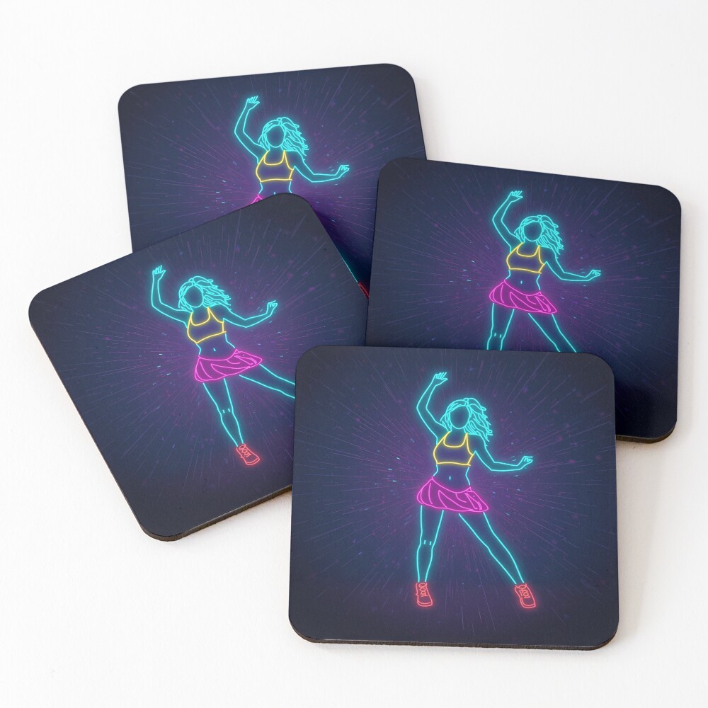 Aperçu de l'œuvre Dessous de verre (lot de 4) créée et vendue par InnerFlow.
